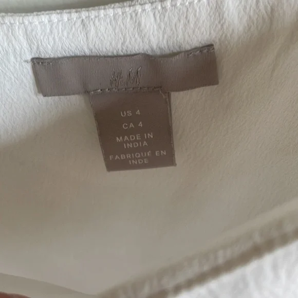 H&M Women’s Camisole Top with Flounce - Picture 3 of 4